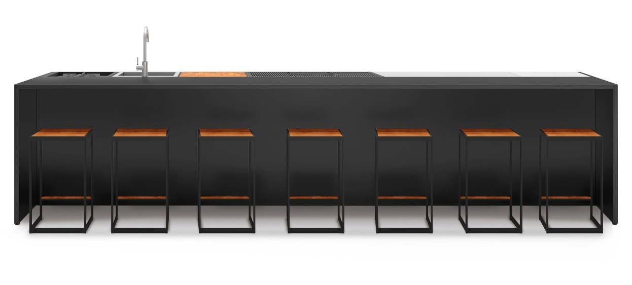 8m-modern-outdoor-kitchen-black-gas-charcoal-sink-with-bar-cooking-hub-refrigerator