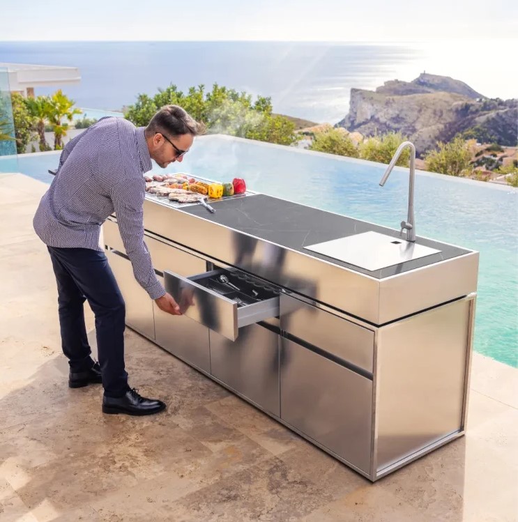 AKOTA-316-SS-STAINLESS-STEEL-CANTILEVER-MODERN-CUSTOM-OUTDOOR-KITCHEN-GRILL-DRAWER-24