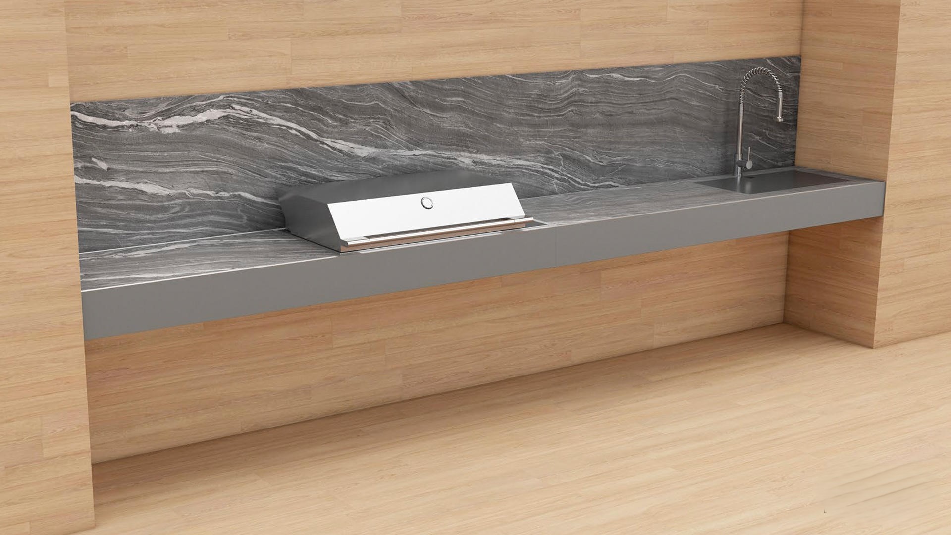 AKOTA-316-SS-STAINLESS-STEEL-PORCELAIN-CERAMIC-MARBLE-CANTILEVER-MODERN-CUSTOM-OUTDOOR-KITCHEN-GRILL