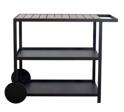 garden-ease-bar-cart-trolley-modern-black-teak-wheels-510x463