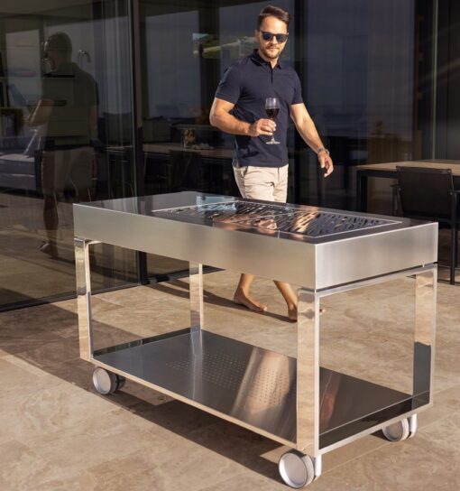 sleek-bar-cart-wheels-trolly-rolling-portable-yacht-modern-luxury-grill-commercial-hospitality-316-stainless-510x544