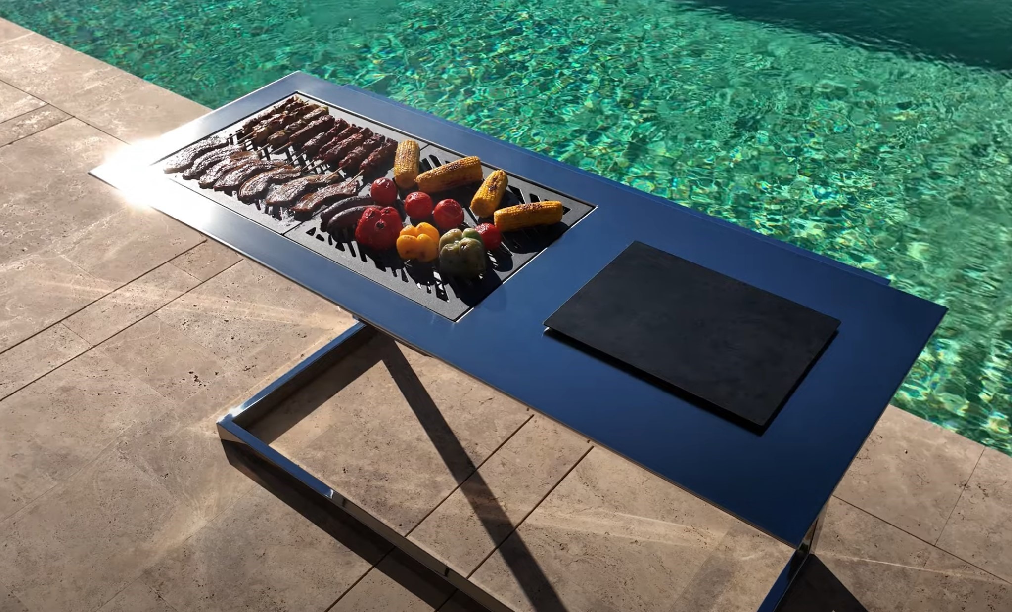 sleek-cantilever-table-grill-portable-yacht-modern-luxury-grill-commercial-hospitality-chef